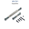 MN MODEL MN91 Upgrade parts Steering and Servo Connect Rods gray
