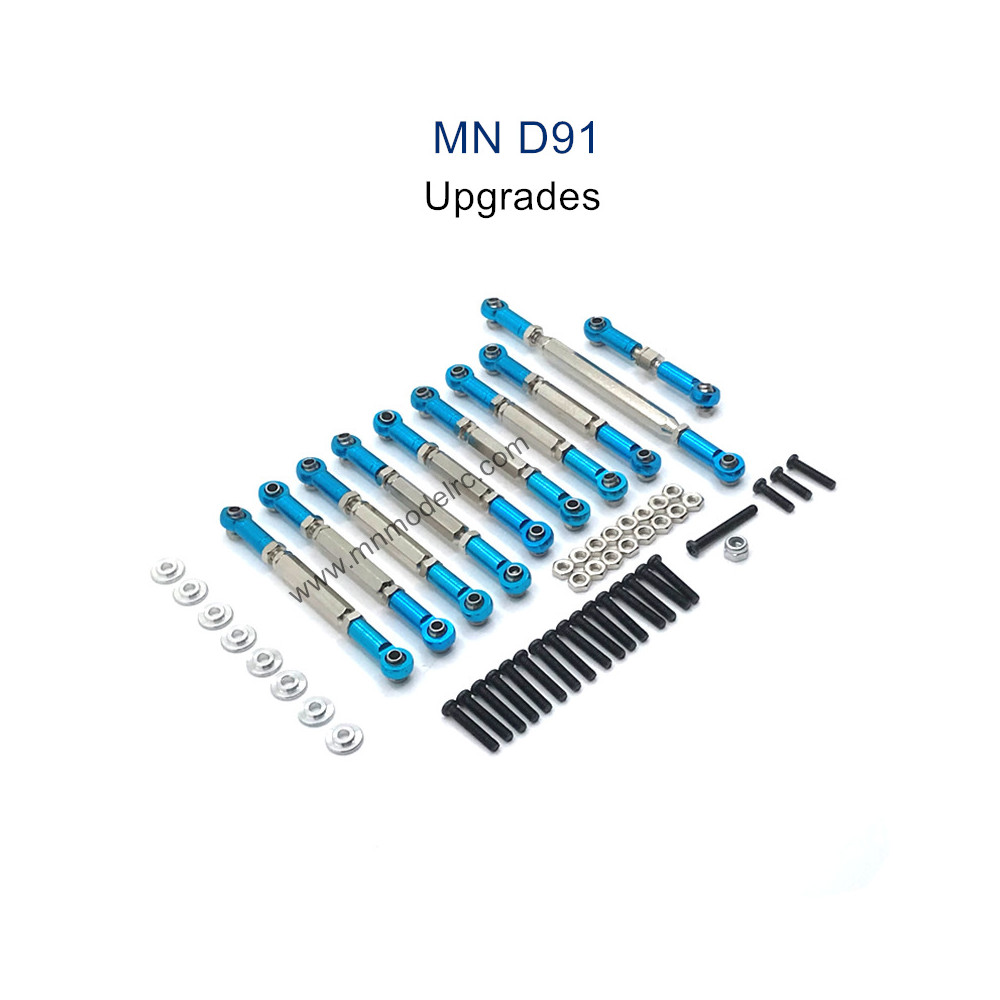 MN MODEL MN91 Upgrade parts Connect Rods blue