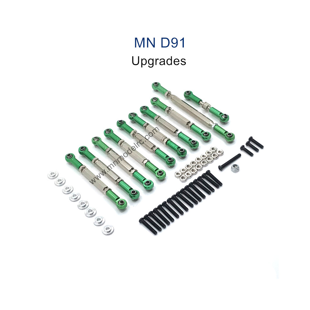 MN MODEL MN91 Upgrade parts Connect Rods green