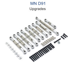 MN MODEL MN91 Upgrade parts Connect Rods silver