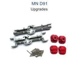 MN MODEL MN91 Upgrade parts Front and Rear Axle Shell grey