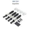 MN MODEL MN91 Upgrade parts Metal Shock and Seat black