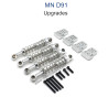 MN MODEL MN91 Upgrade parts Metal Shock and Seat silver