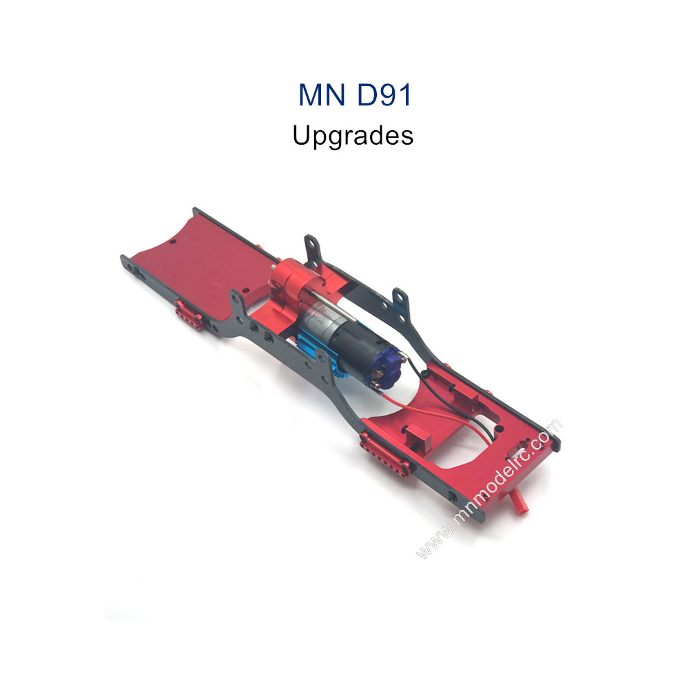 MN MODEL MN91 Upgrade parts Metal Body Frame with Motor red