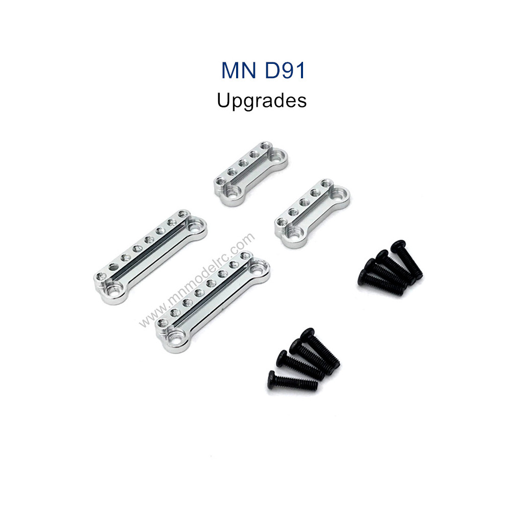 MN MODEL MN91 Upgrade parts Shock Absorber Tower silver