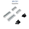 MN MODEL MN91 Upgrade parts Shock Absorber Tower silver