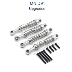 MN MODEL MN91 Upgrade parts Metal Shocks silver