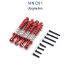 MN MODEL MN91 Upgrade parts Metal Shocks red