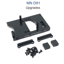 MN MODEL MN91 Upgrade parts Servo Seat and Shocks Tower black
