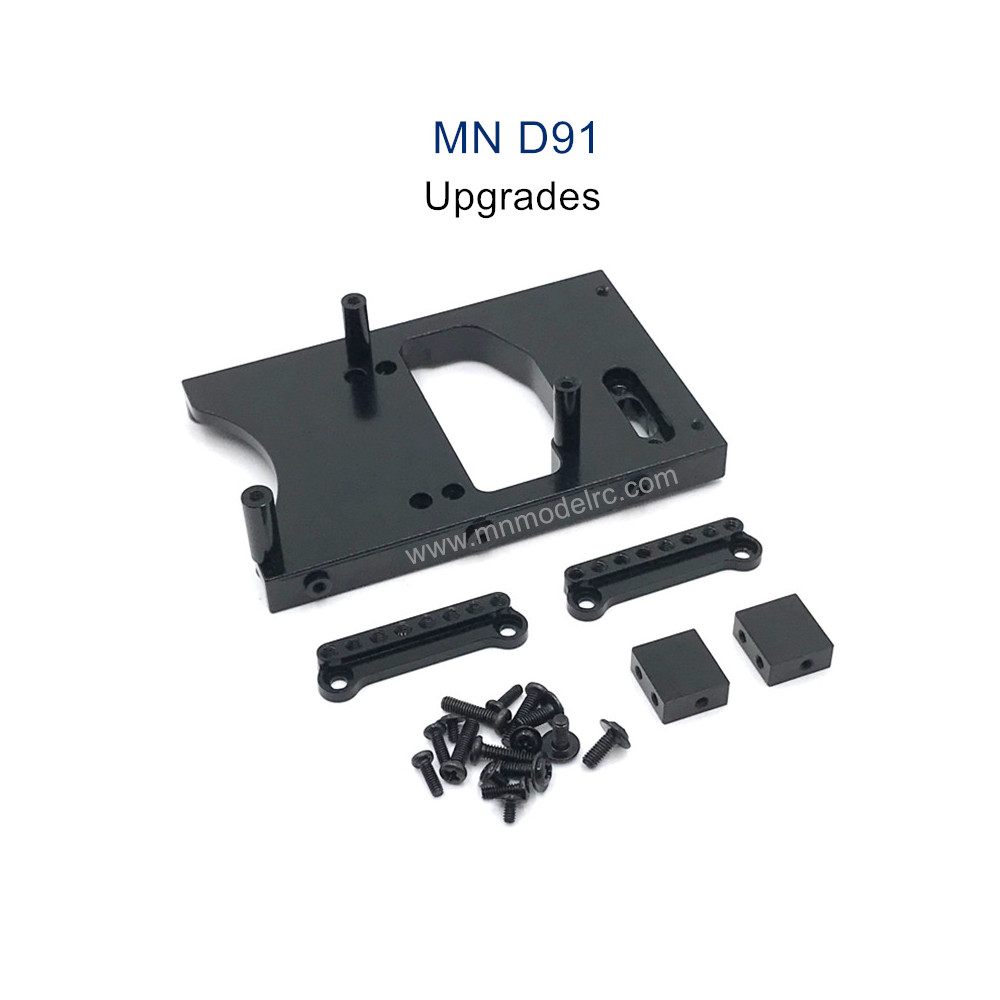 MN MODEL MN91 Upgrade parts Servo Seat and Shocks Tower black