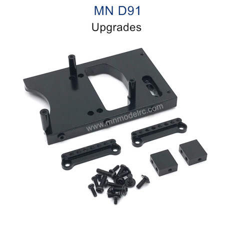MN MODEL MN91 Upgrade parts Servo Seat and Shocks Tower black