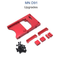 MN MODEL MN91 Upgrade parts Servo Seat and Shocks Tower red