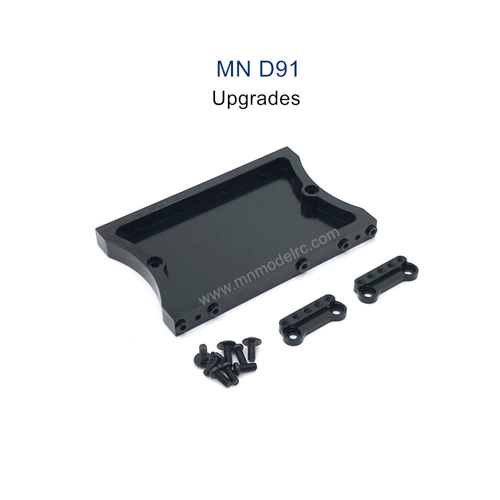 MN MODEL MN91 Upgrade parts Shock Tower and Tail Plate black