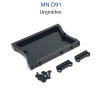 MN MODEL MN91 Upgrade parts Shock Tower and Tail Plate black