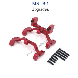 MN MODEL MN91 Upgrade parts Connect Rod Seat and Rear Servo Seat red
