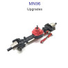 MN MODEL MN96 upgrade parts Metal Front Axle Assembly black