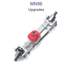 MN MODEL MN96 upgrade parts Metal Front Axle Assembly silver
