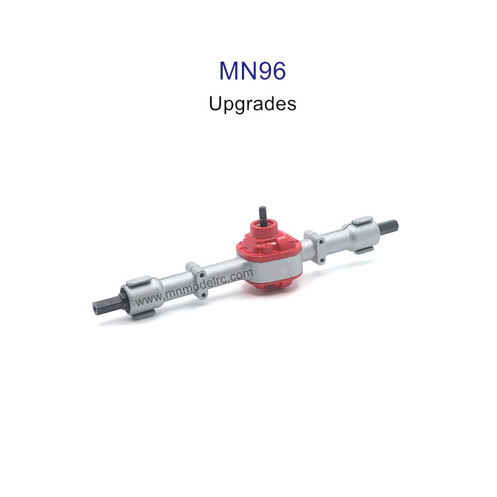 MN MODEL MN96 upgrade parts Metal Rear Axle Assembly silver