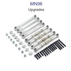 MN MODEL MN96 upgrade parts Metal Connect Rods silver