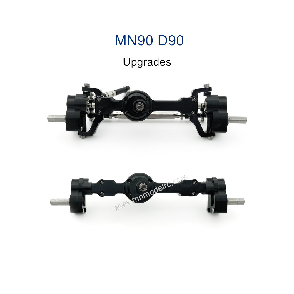 MN MODEL MN-90 Upgrade Parts Front and Rear Axle Assembly black
