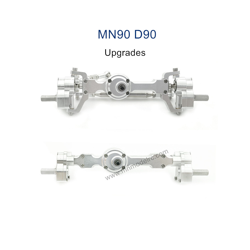 MN MODEL MN-90 Upgrade Parts Front and Rear Axle Assembly silver