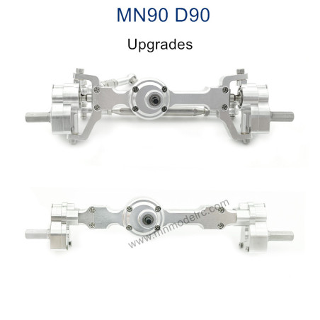 MN MODEL MN-90 Upgrade Parts Front and Rear Axle Assembly silver