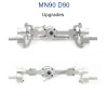 MN MODEL MN-90 Upgrade Parts Front and Rear Axle Assembly silver
