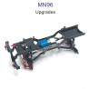MN MODEL MN96 upgrade parts Metal Car Body Kit black