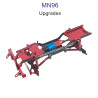 MN MODEL MN96 upgrade parts Metal Car Body Kit red