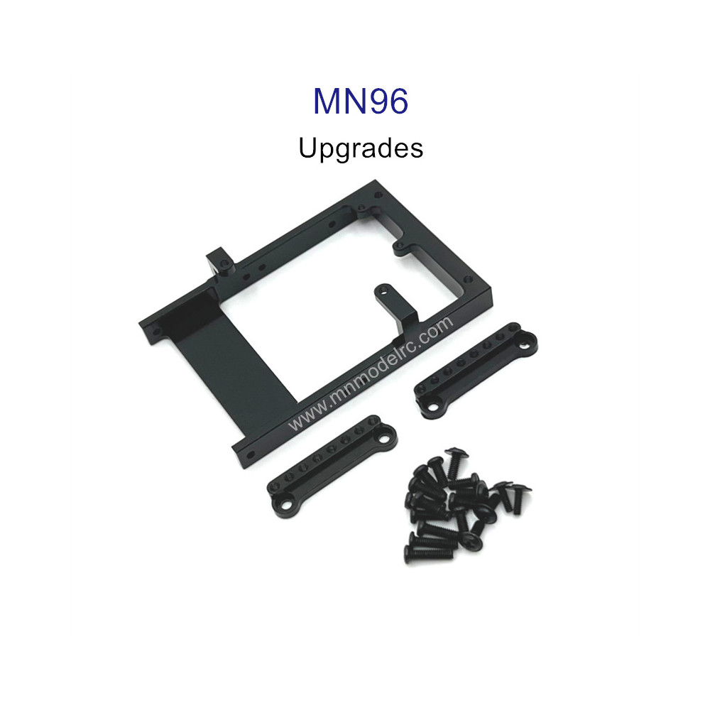 MN MODEL MN96 upgrade parts Servo Holder and Shock Seat black