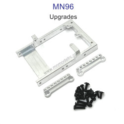 MN MODEL MN96 upgrade parts Servo Holder and Shock Seat silver