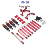 MN MODEL MN96 upgrade parts Shock absorber and Connect Rod red
