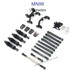 MN MODEL MN96 upgrade parts Shock absorber and Connect Rod black