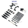 MN MODEL MN96 upgrade parts Shock absorber and Connect Rod black