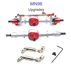 MN MODEL MN96 upgrade parts Front and Rear Axle Assembly and Transmission Shaft silver