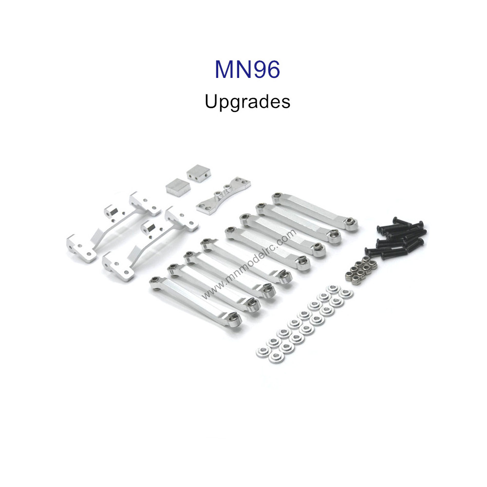 MN MODEL MN96 upgrade parts Connect Rod and Connect Rod seat silver