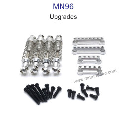 MN MODEL MN96 upgrade parts Metal Shock and Shock Seat silver