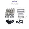 MN MODEL MN96 upgrade parts Metal Shock and Shock Seat silver