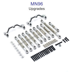 MN MODEL MN96 upgrade parts Connect Rods and Fixing Seat silver
