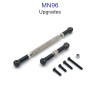 MN MODEL MN96 upgrade parts Steering and Servo Connect Rods black