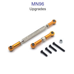 MN MODEL MN96 upgrade parts Steering and Servo Connect Rods yellow