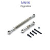 MN MODEL MN96 upgrade parts Steering and Servo Connect Rods silver