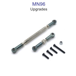 MN MODEL MN96 upgrade parts Steering and Servo Connect Rods grey