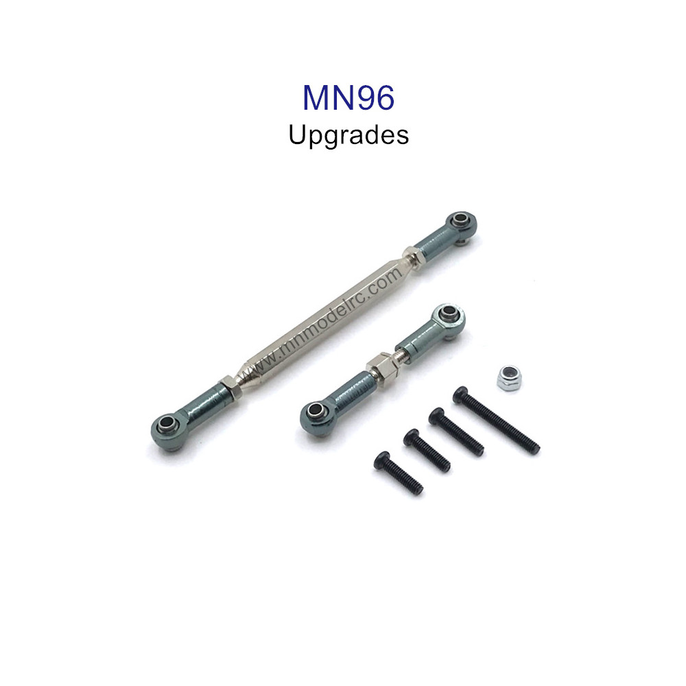 MN MODEL MN96 upgrade parts Steering and Servo Connect Rods grey