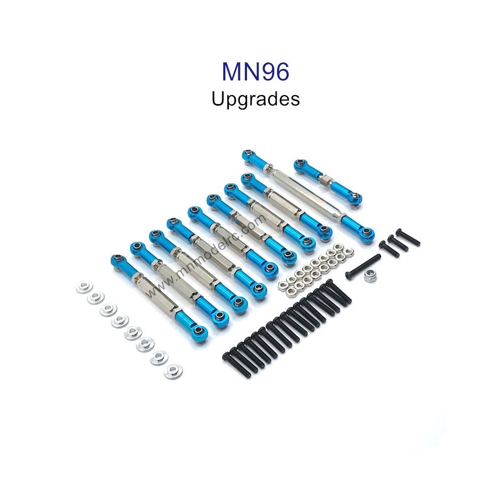 MN MODEL MN96 upgrade parts Connect Rods blue