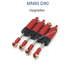 MN MODEL MN-90 Upgrade Parts Oil Shock Absorber red