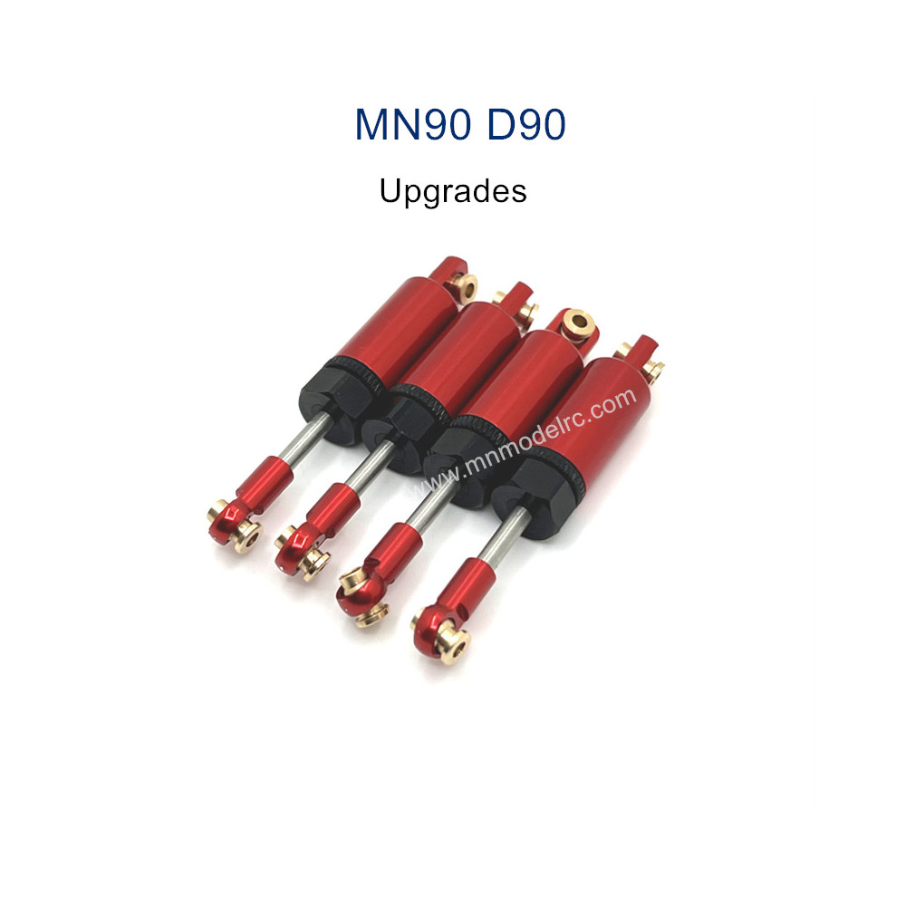 MN MODEL MN-90 Upgrade Parts Oil Shock Absorber red