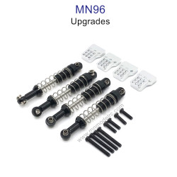 MN MODEL MN96 upgrade parts Metal Shock and Seat black