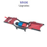 MN MODEL MN96 upgrade parts Metal Body Frame with Motor red