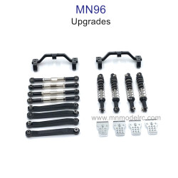 MN MODEL MN96 upgrade parts Shock Connect Rods and Fixing Seat black